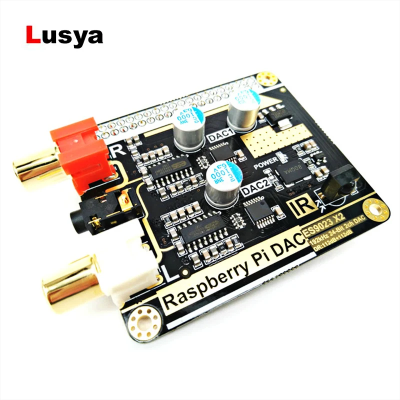 Raspberry Pi DAC 3B + Hi Fi Двойной ЦАП декодирования I2S Volumio Moode с выходом 5V DC источник