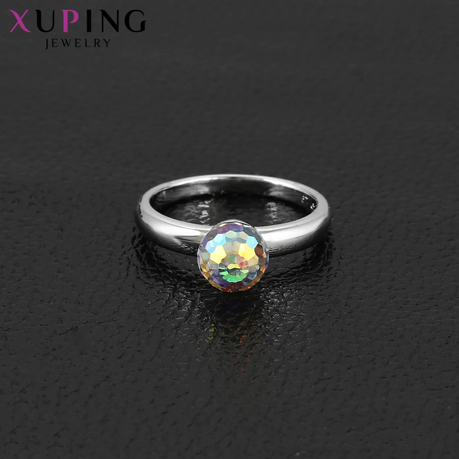 Xuping ювелирное изделие модное женское кольцо с кристаллами для простоты модные