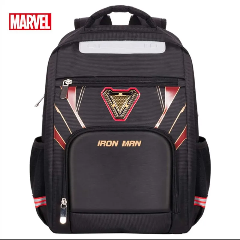 Genuine Disney school bag for boy large capacity student backpack 2020 new 3D Captain America Spider Iron man mochilas escolares
