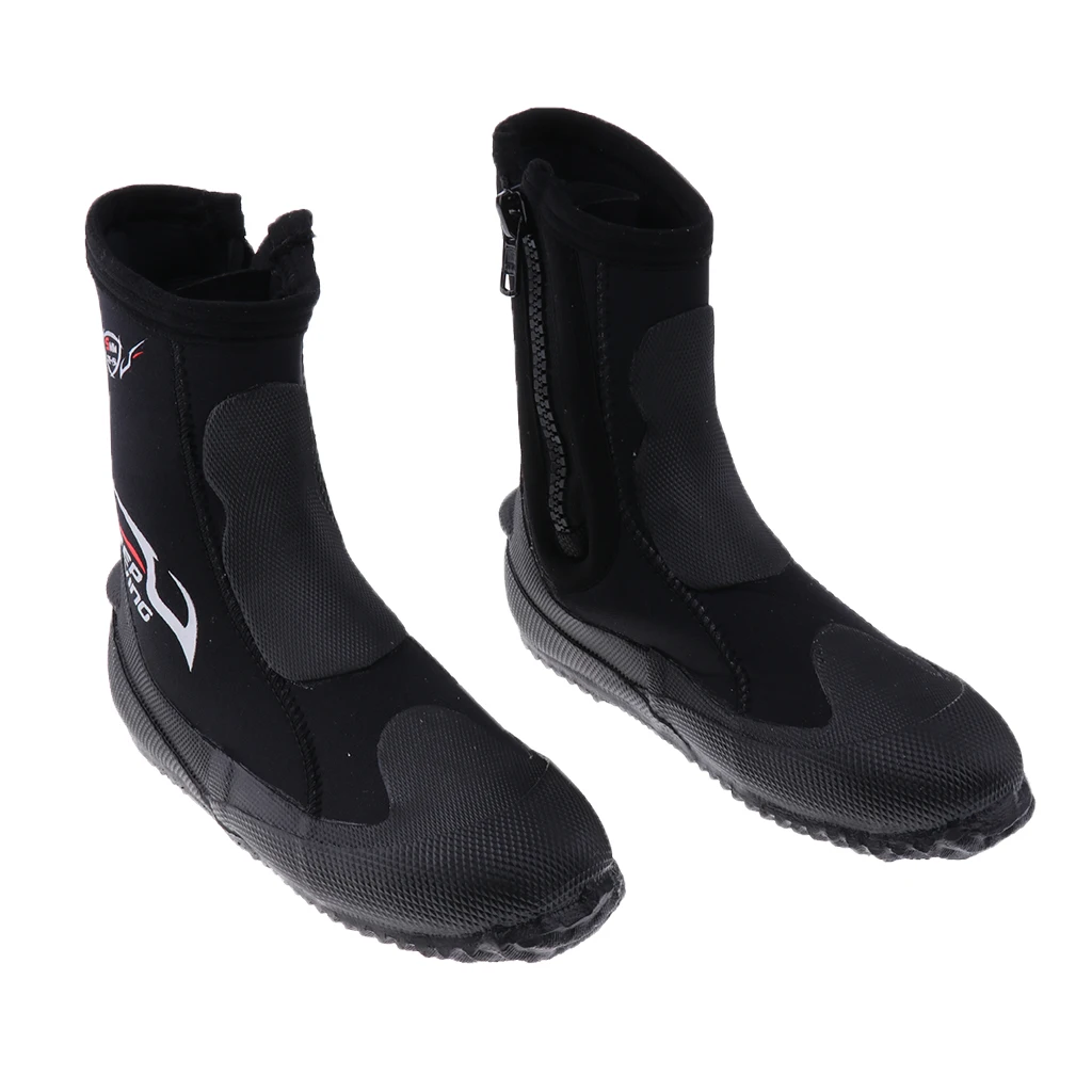 

Neoprene Hi Top, Male / Female 5mm Suits, Zipper Boots, Diving Boots, Water Sports, Diving Boots