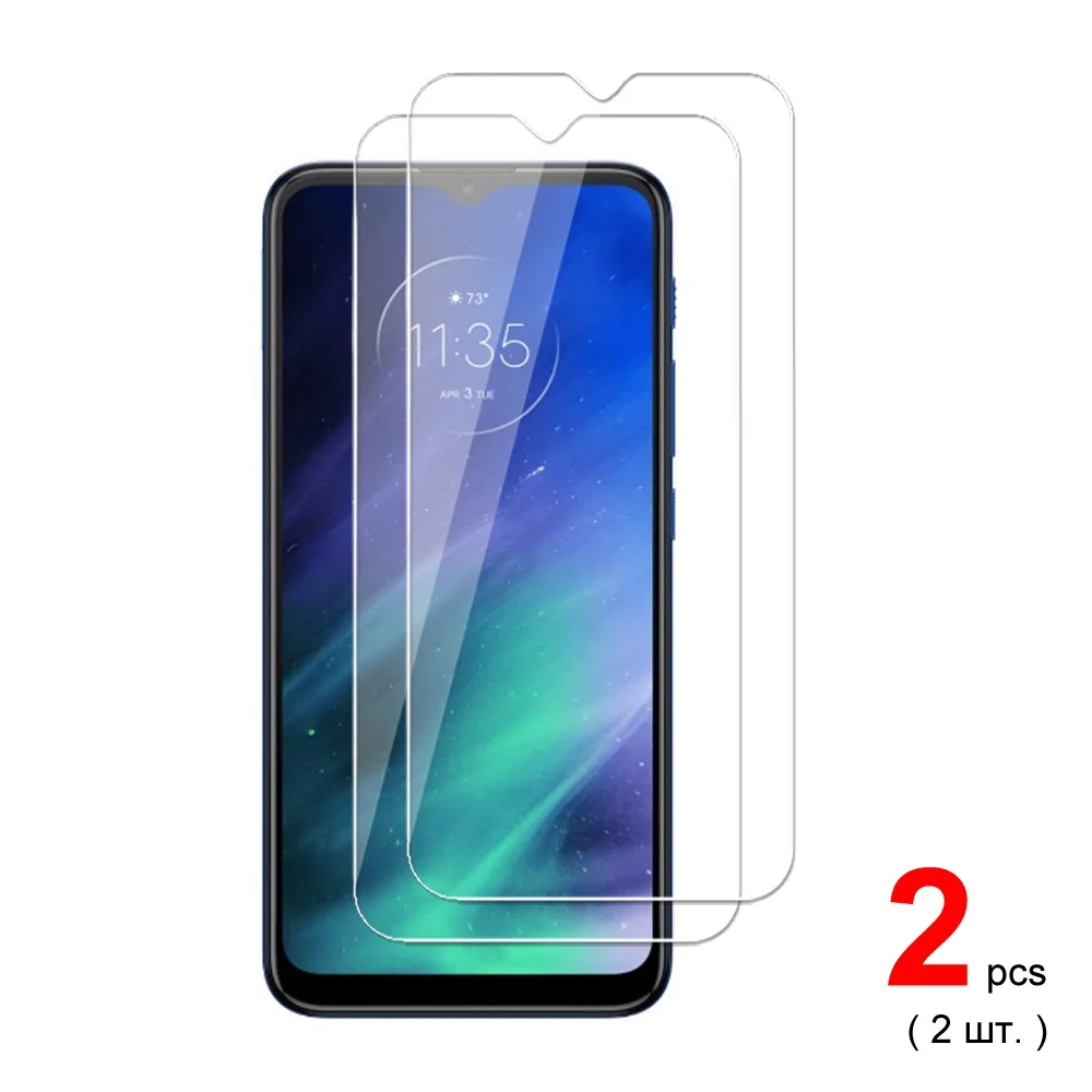 

2pcs For Motorola Moto G9 G8 G7 Power Plus Play Z4 Z3 One Fusion Tempered Glass Screen Protector Protective Film