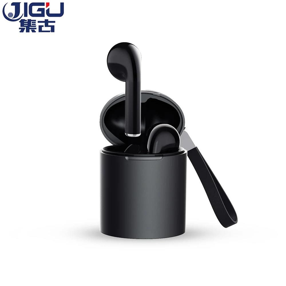 

JIGU X10 2-го поколения с чехлом для зарядки, наушники Bluetooth для iPhone 11 X XR Plus с bluetooth v5.0 для xiaomi huawei