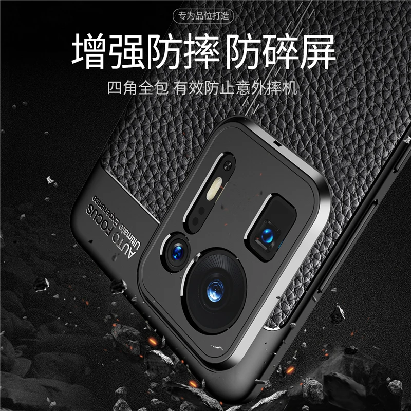 For Xiaomi Mi Mix 4 Case Luxury Leather Soft Rubber Silicone Case For Mi Mix 4 Cover For Xiaomi Mi Mix 4 Case