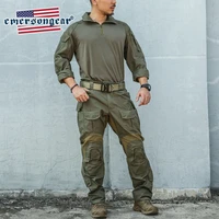 emersongea g3 combat tactical shirtpants uniform setstops cargo mens bdu clothing suits airsoft military duty em9501em9319