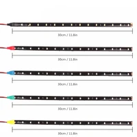 2pcs free delivery led strip lamp automobile soft lamp patch lamp with 35281210 30cm low pressure tear eye lamp light bar 30cm