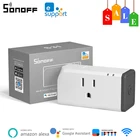 Умная розетка SONOFF S31 Lite, Wi-Fi, США, беспроводная, с таймером, дистанционное управление через приложениеГолосовое управлениеLAN через Ewelink Alexa Google Home