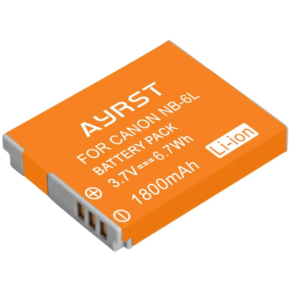 1800 мА/ч NB-6LH NB-6L камера Аккумулятор + USB Зарядное устройство зум-объектив для Canon