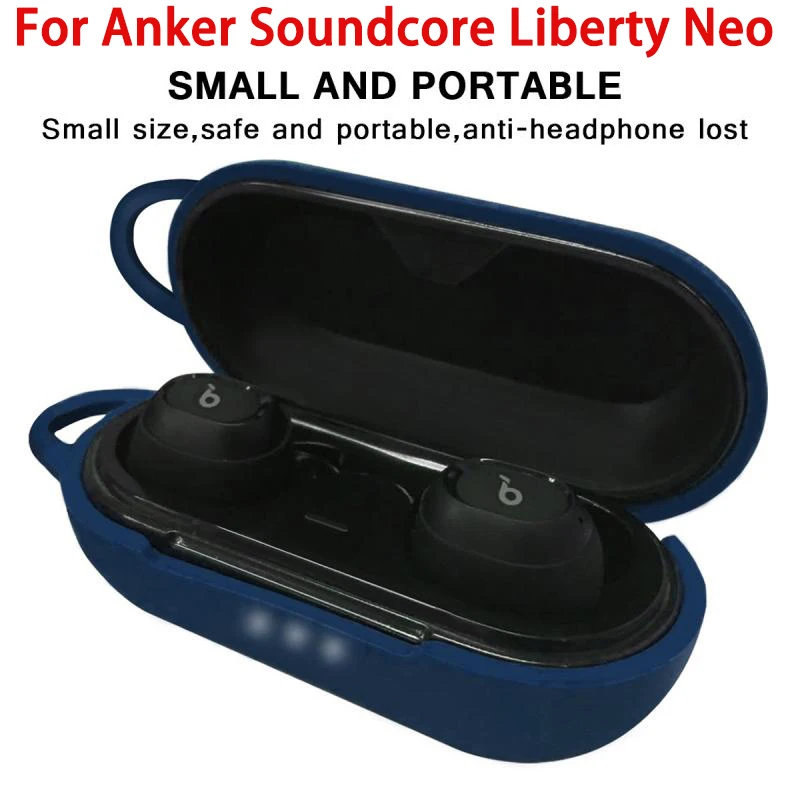 Силиконовый защитный чехол с полным покрытием для Anker Soundcore Liberty Neo гибкие