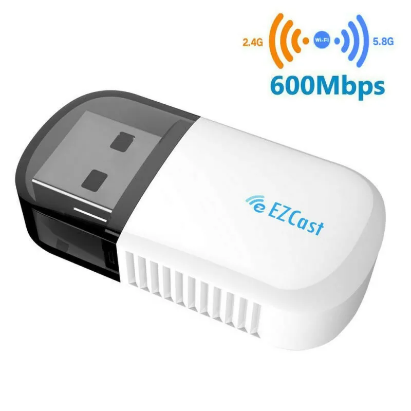 Двухдиапазонный 2 4 ГГц 5 WiFi адаптер USB беспроводной 802.11ac/a/b/g/n Dongle 600 Мбит/с |