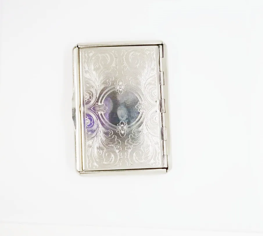 Thin American Eagle Metal Cigarette Case Boxes Automatic Tobacco | Дом и сад