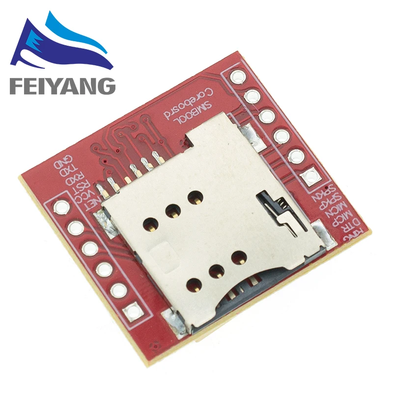 1 шт. самый маленький SIM800L GPRS GSM модуль карта MicroSIM ядро плата четырехдиапазонный TTL