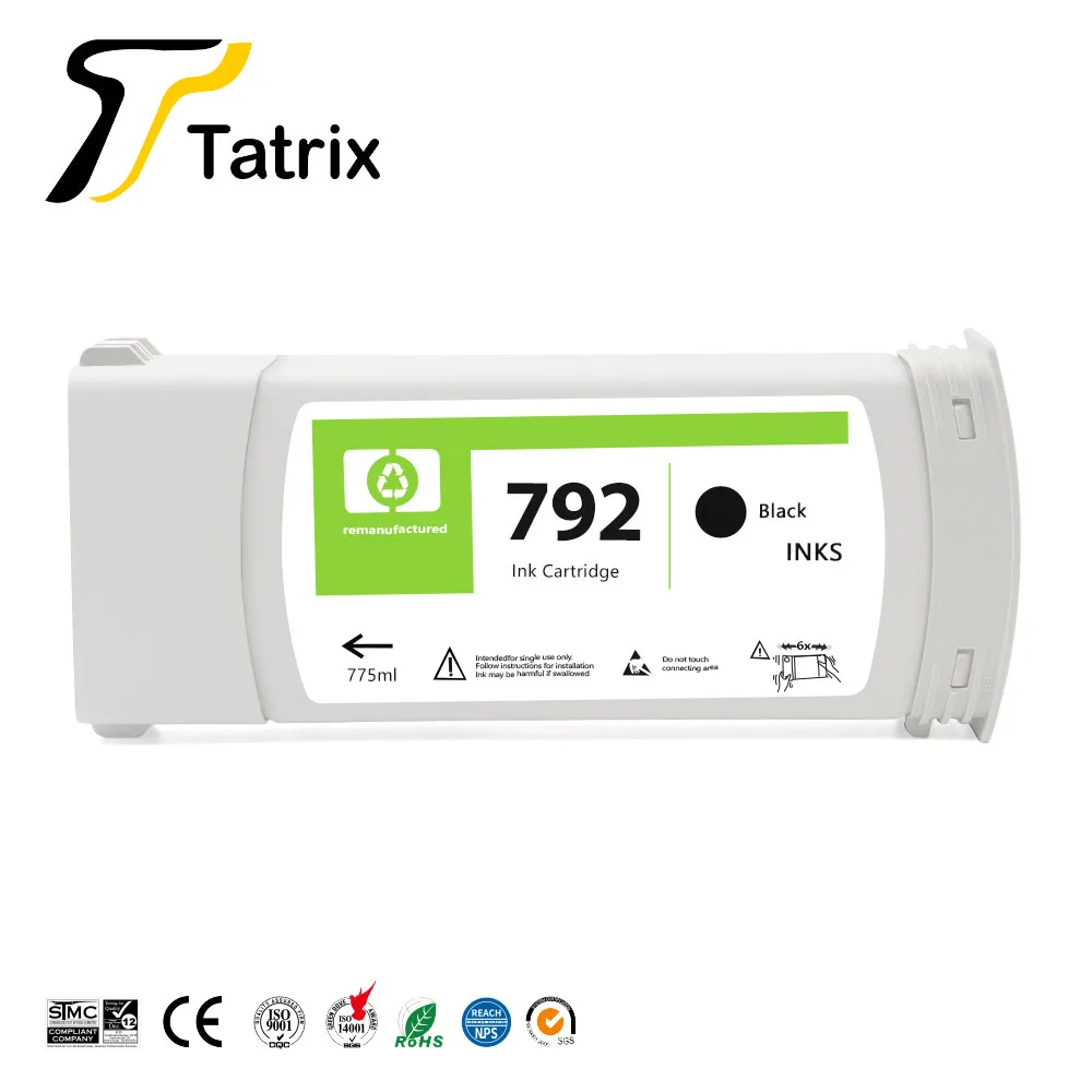 Tatrix для HP 792 сменный чернильный картридж с латексными чернилами принтера L26100 L26500