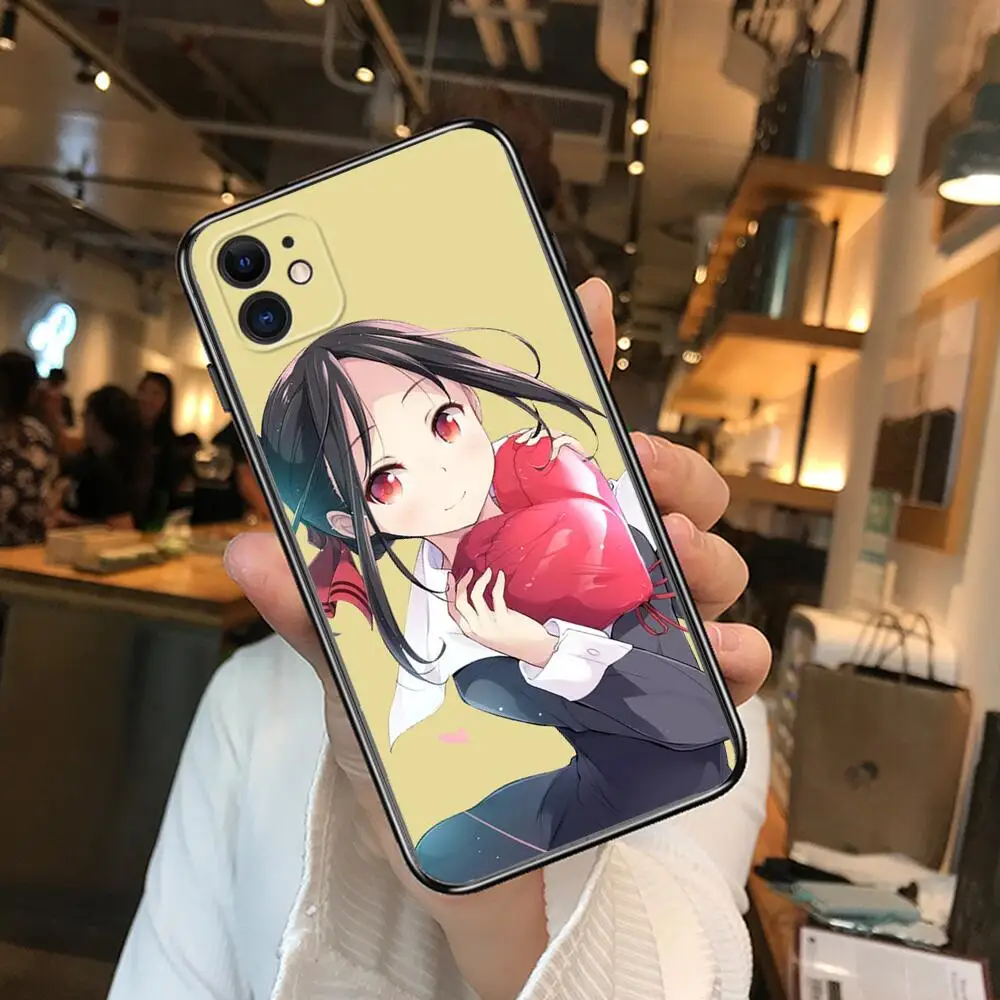 Фото Kaguya-sama: Love Is War Phone Cases For iphone 11 Pro Max case 12 8 PLUS 7 6S XR X XS mini mobile cell wom Мобильные телефоны и Kaguya-sama: Love Is War Phone Cases For iphone 11 Pro Max case 12 8 PLUS 7 6S XR X XS mini mobile cell wom Мобильные телефоны и
