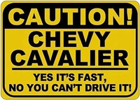 yard outdoor warning fence sign 12x8inchcavalier caution its fastparking lot decorations tin signage boxes retro vintage bar m