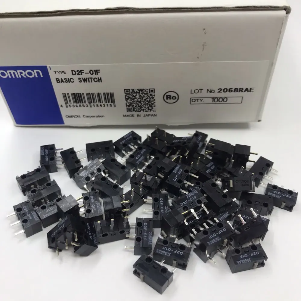 500 шт. новинка оригинальный микропереключатель OMRON mouse с переключателем