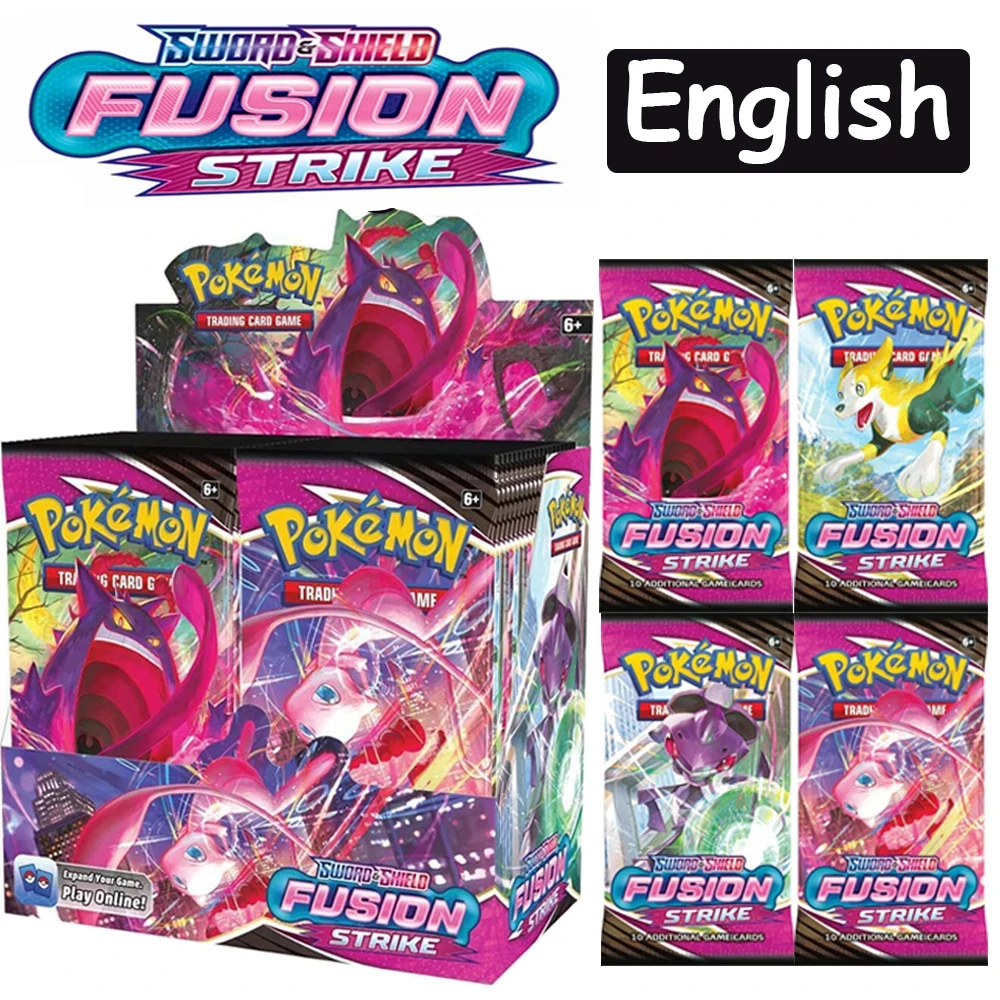 Cartas de Pokemon, juego de cartas de colecci&oacute;n escalofriante, fusi&oacute;n, Strike, cielo en evoluci&oacute;n, Booster, 360/324 piezas-0