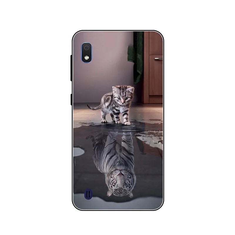 for samsung galaxy a10 a105 a10e a102 galaxy a10s a107 case cartoon pattern soft tpu cover coque animal flower shell free global shipping