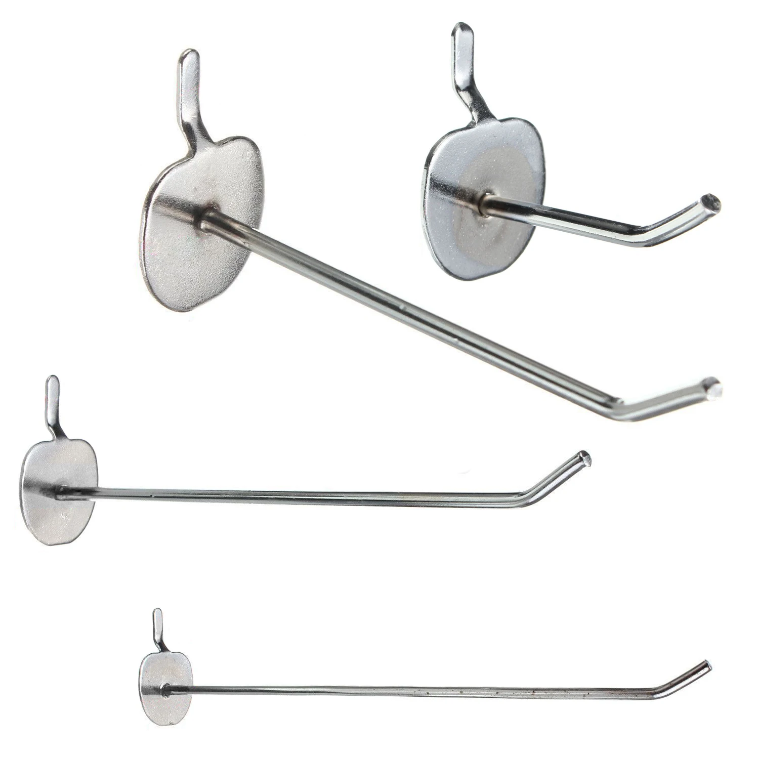 

25 X одинарных настенных крючков для витрин, магазинных крючков