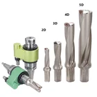 Индексируемая 2D Буровая головка, фреза для токарного станка с ЧПУ, U-образное сверло для WC03, WC05, WC06, карбидная вставка