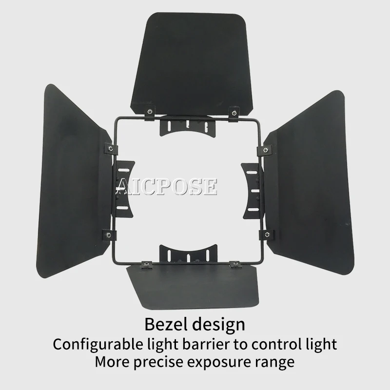 8 шт./лот 2018 LED Par COB 100W с дверью сарая алюминиевый чехол высокой мощности