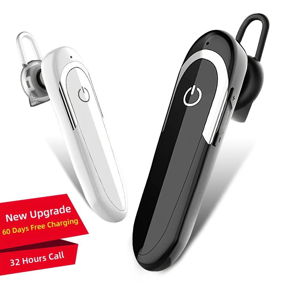 Bluetooth наушники беспроводные стерео объемное снижение Noice Handsfree микрофон бизнес