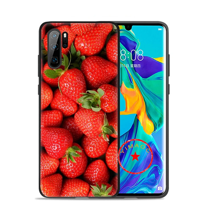 Фрукты клубники арбуз Мягкий силиконовый чехол для huawei mate 30 20 10 Lite Pro Honor Чехол |