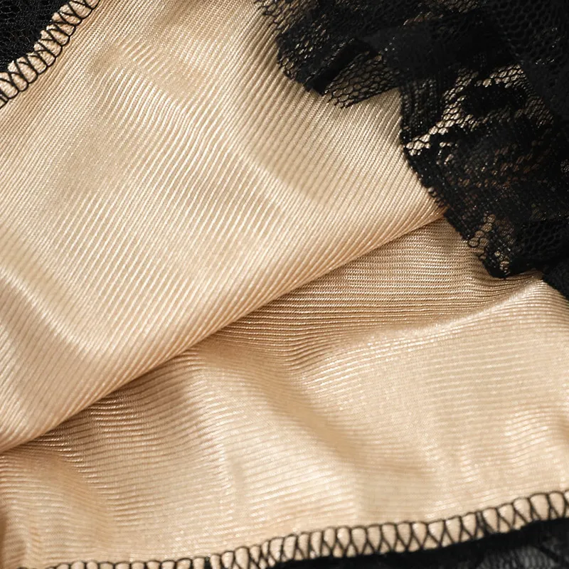 

Sanishroly Women Backless Lace Dress Tie Bow V-Neck Spaghetti Strap Dresses Laides Sleeveless A-Line Mini Dress Vestidos SE1134