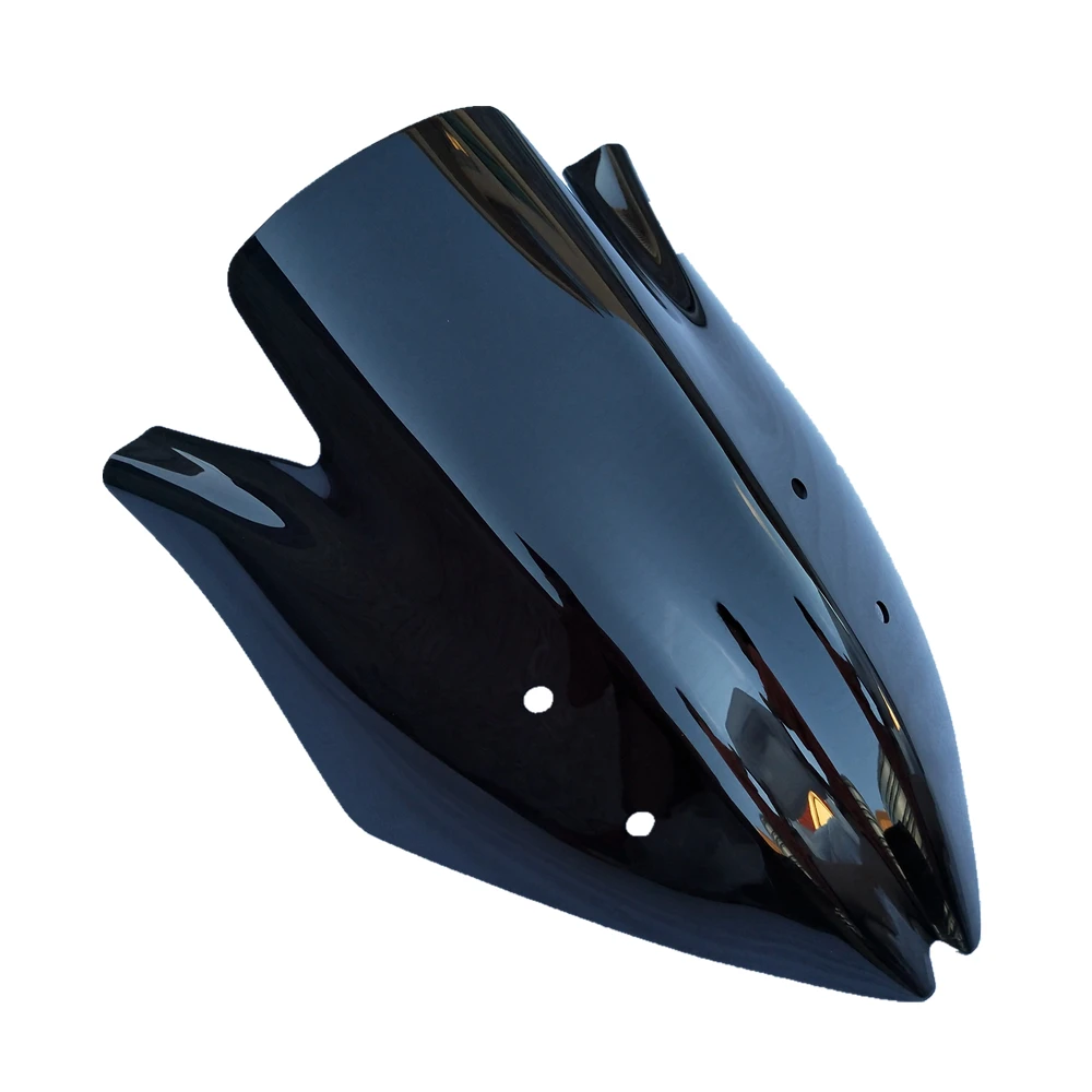 

Motorcycle High Quality Black Windshield Bubble Windscreen Wind Deflectore For Kawasaki Z1000 2007 2008 2009 07-08-09