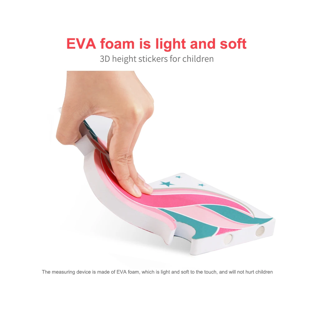 Графика роста для детей съемная линейка измерения высоты ребенка настенная