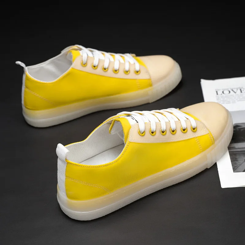 Вулканизированная обувь для мужчин коллекция 2019 года сезон осень парусиновая на