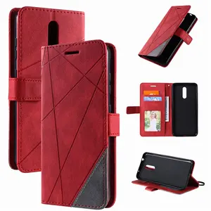 stripes leather phone shell case for wallet oppo realme 8i 8 7 7i 6 6s 5i 5s 5 pro find x2 pro x3 lite neo card slot cover d21g free global shipping