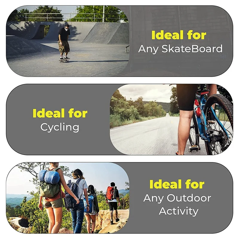 USB Rechargeable Bike Lights Perfect for Skateboard Scooter Riding Accessories White and Red LED | Спорт и развлечения