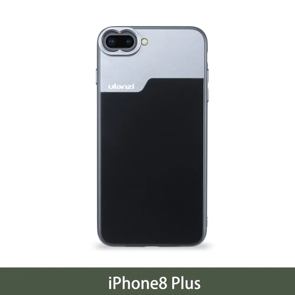 for iphone 8 Plus Чехол для телефона Ulanzi для iPhone 7/8 X XS XR 11 Pro Max samsung S10 N10 HUAWEI P30 mate 30 Pro анаморфные линзы 17 мм чехол для объектива - Цвет: for iphone 8 Plus