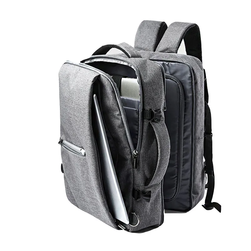 

Business Travel Double Compartment Backpacks Multi-Layer with Unique Digital Bag for 15.6 inch Laptop Mens Backpack Bags
