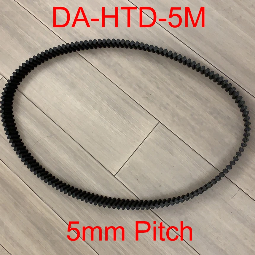 

DA HTD 670-5M 680-5M 268 272 ARC Double Side Tooth 10mm 15mm 20mm 25mm 30mm 40mm Width 5mm Pitch Cogged Synchronous Timing Belt