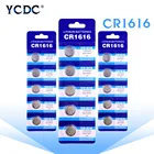 YCDC 3V Литиевые кнопочные батареи CR1616 DL1616 BR1616 ECR1616 для часов пульт дистанционного управления электронные игрушки одноразовая батарея