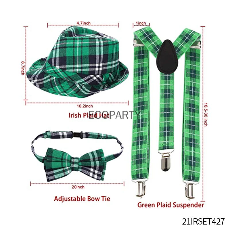 32-St. Набор аксессуаров на день Патрика ирландские праздничные аксессуары зеленая