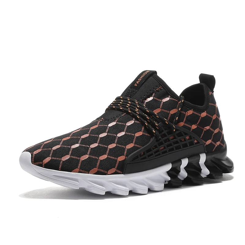 

New Running Shoes Man Korean Cool Spring Shoes Non-slip Light Shock Absorber Breathable Sports Shoes Zapatos
