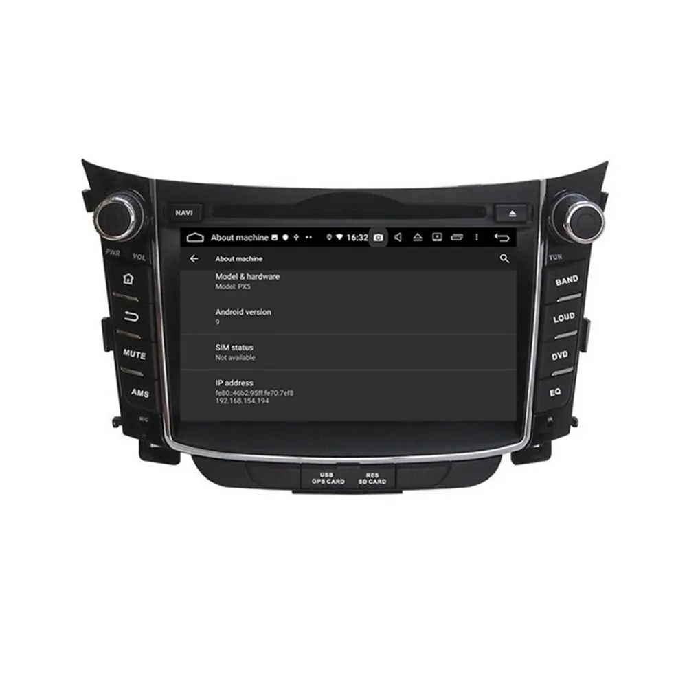 7 &quot2 Din Android 10 0 Автомобильный мультимедийный плеер 8 ядро для Hyundai I30 2011 2014 DVD аудио