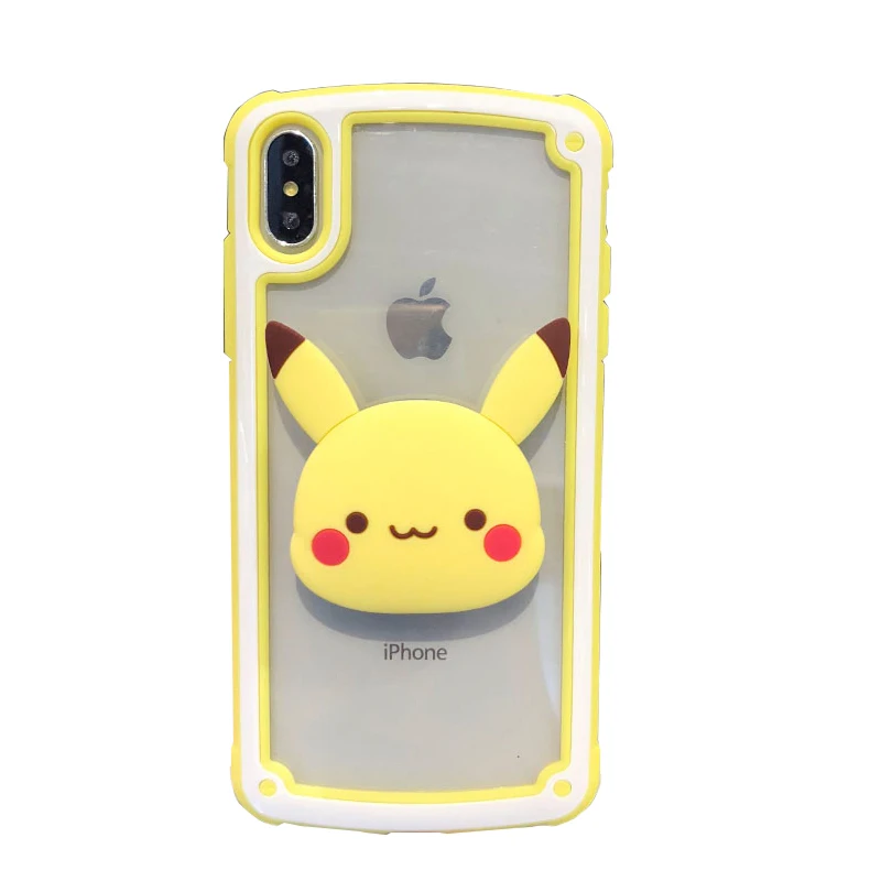 Чёрный матовый Для iphone XS Max X XR Sailor moon sakura melody полное покрытие Броня чехол для iphone 11 pro 8 plus 7 6S противоударный чехол+ подставка - Цвет: Чёрный матовый
