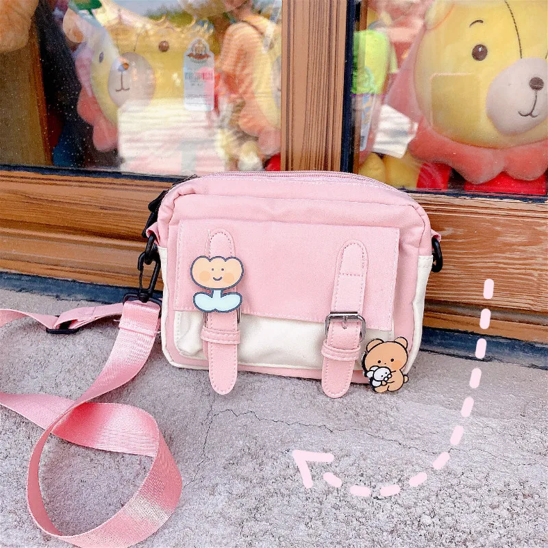 Новинка 2020 модная трендовая женская маленькая сумка с милым медведем