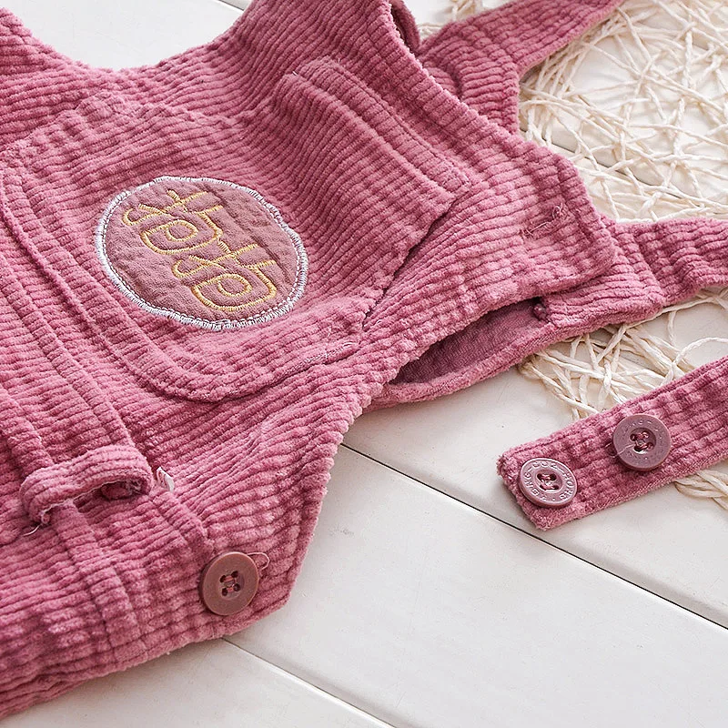 Детские штаны на осень комбинезон для малышей детский нагрудник мальчиков