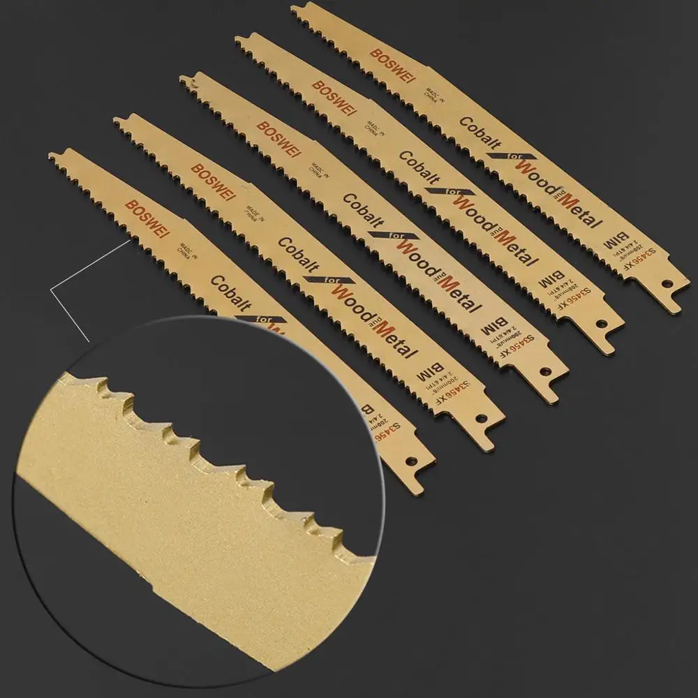 5 шт. 8 дюймов BIM с возвратно-поступательным движением быстрая отрезная пила
