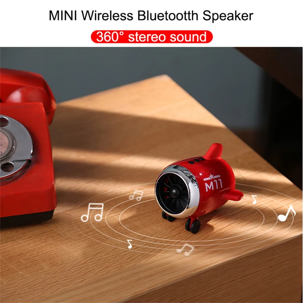 HIPERDEAL беспроводной самолет с Bluetooth динамик s мини портативный стерео музыка Встроенный микрофон динамик для iPhone для телефонов samsung