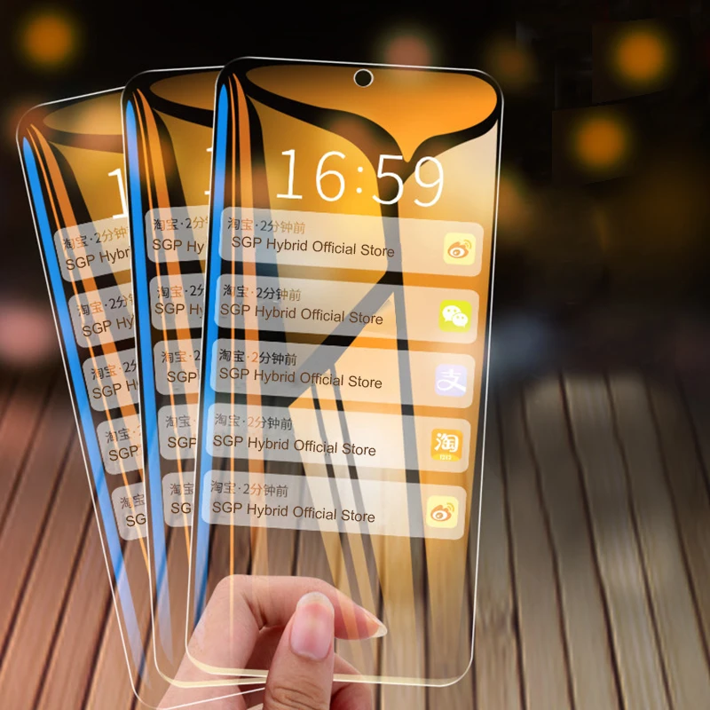 Закаленное стекло для Xiaomi Redmi Note 9 Pro Max 9S t 3 шт.|Защитные стёкла и плёнки телефонов| |
