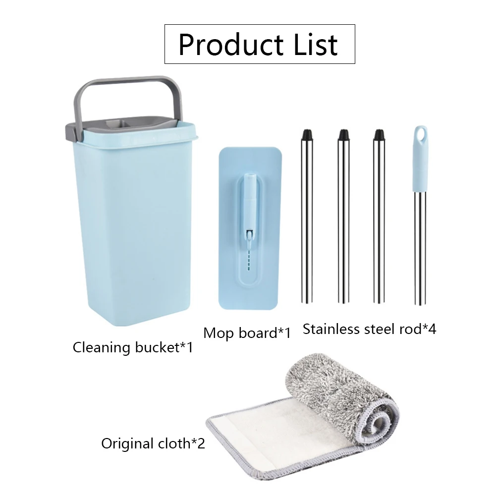 Новинка ведро для швабры с подушечками из микрофибры ручная стирка бесплатно