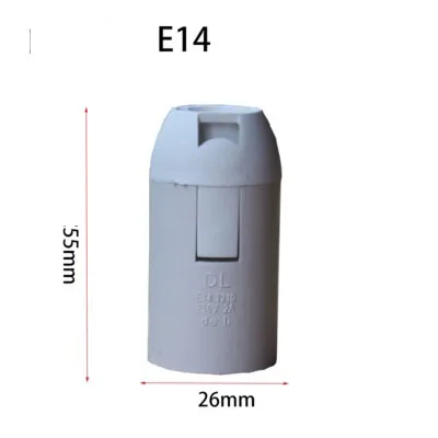 1PCS High Quality White Black 2A 110V 220V E14 E27 Lamp Holder CE Certification Socket LED | Лампы и освещение