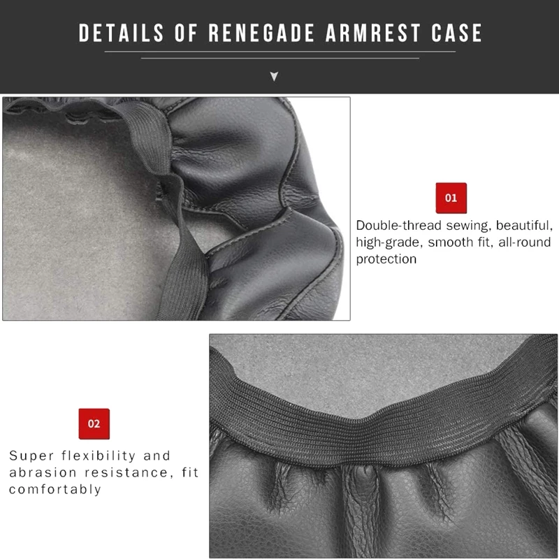 Кожаный чехол для подлокотника центральной консоли автомобиля защитный Mazda CX-5 2018