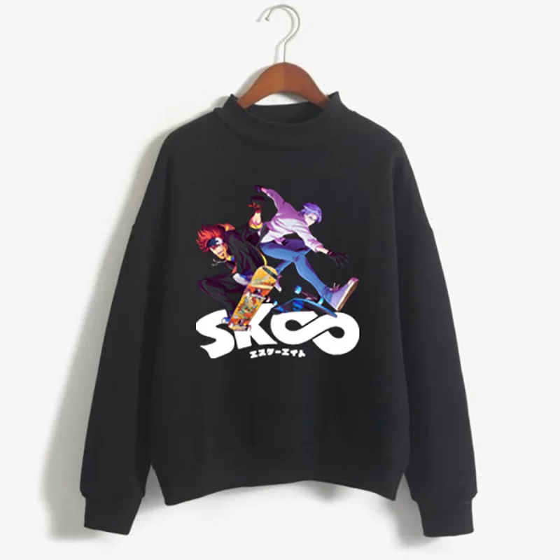 Mens Hip Hop Streetwear Harajuku Sweater Japanese Style Anime SK8 the Infinity Sweater Autumn Cotton Pullover