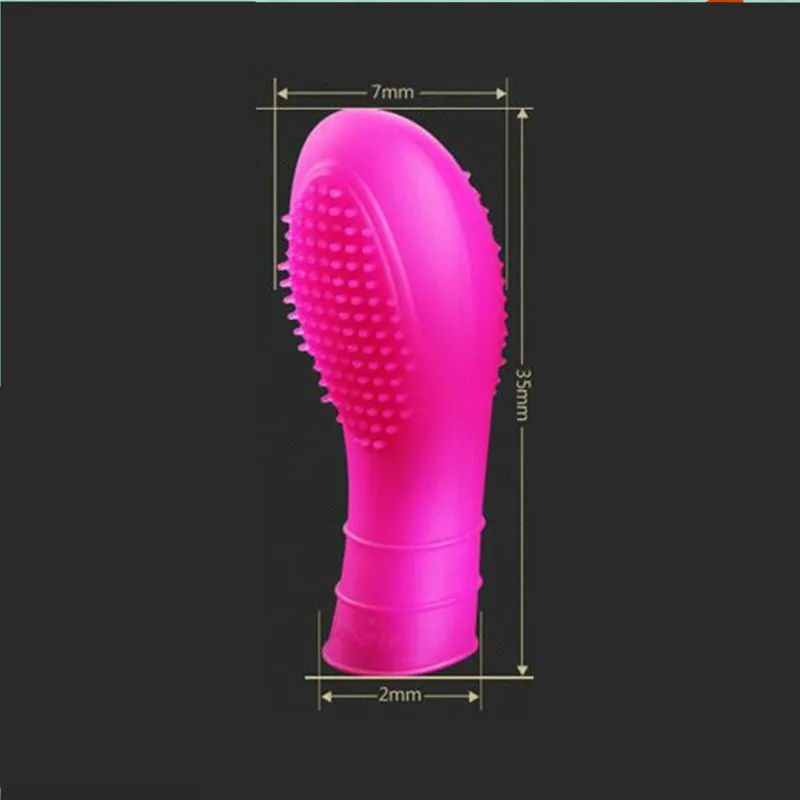 Women sexy Silicone Finger Sleeve Vibrator G Spot Massage Adult Masturbation Sex Exotic BDSM bondage Toys | Красота и здоровье